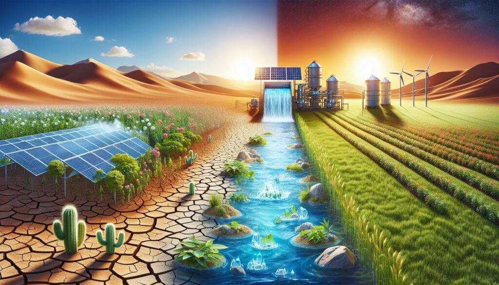 Water Scarcity: Combating Drought through Sustainability and Innovation