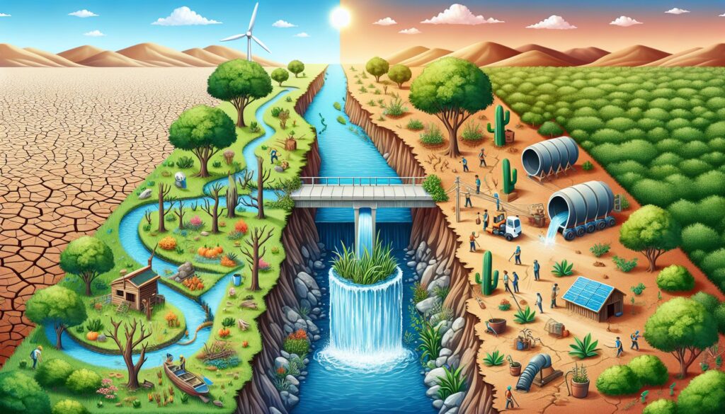 Bridging the Gap: Combating Drought with Sustainable Water Management
