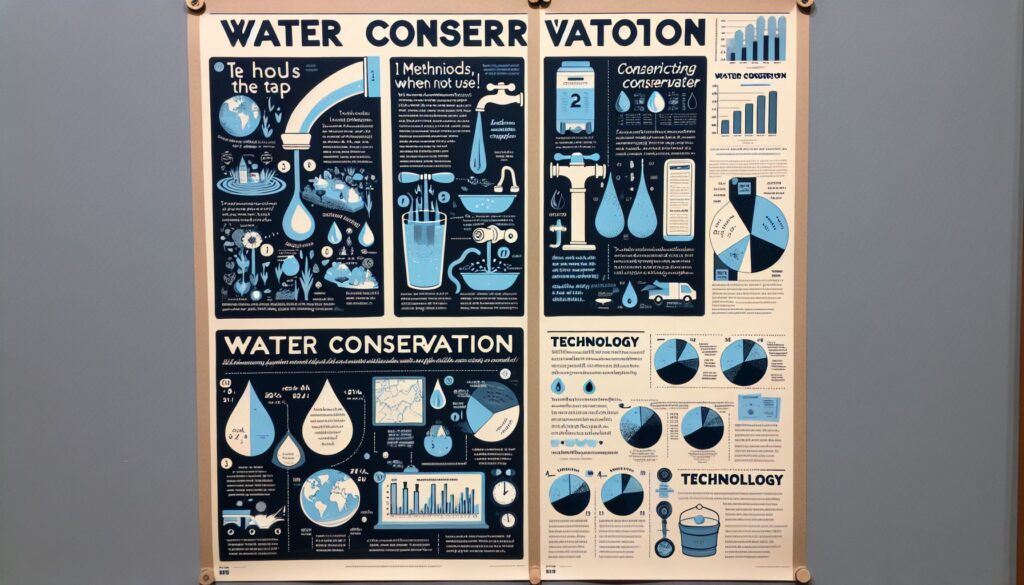 Water Conservation: Methods, Statistics, and Technology